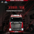 Scania Controle Remoto Caminhão Pesado Reboque Modelo Carro de Tração