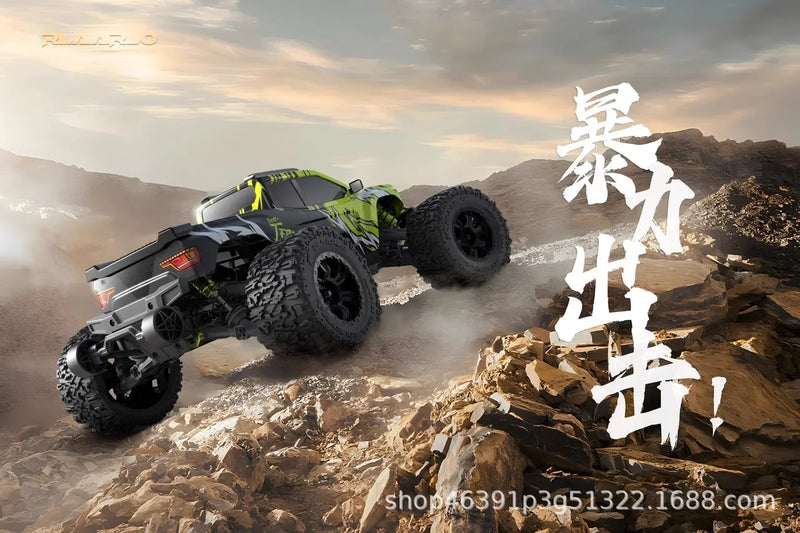 Carro de corrida de controle remoto atualizado 4WD Off-road