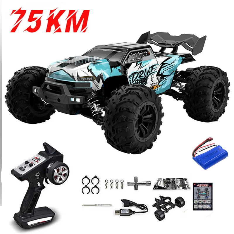 Carro com controle remoto LED Carros de alta velocidade Drift Monster Truck