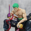 Action Figures Zoro One Piece de 15 cm, 2 cabeças