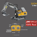 Escavadeira de controle remoto, veículo de esteira, trator de esteira, carro de construção