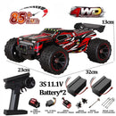 85 km/h carro de controle remoto de alta velocidade off-road drift 1:16 carro de corrida profissional 50 km/h