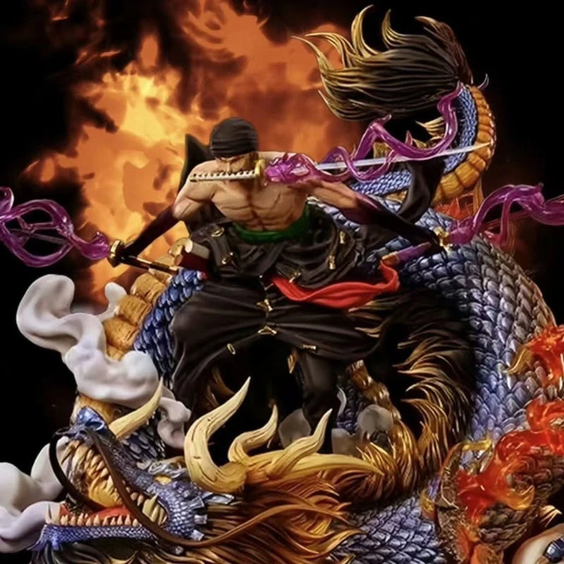 Action Figures One Piece Roronoa Zoro VS Kaidou Battle