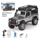 Carro de controle remoto de escalada real com câmera Rc Car Off Road 4x4 Land Rover Defender D90 Modelo Rc Veículo Off-Road