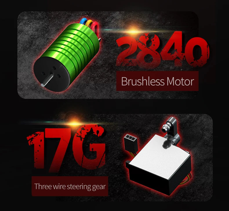 Carro com controle remoto LED Carros de alta velocidade Drift Monster Truck