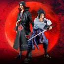 Action Figures 28cm em estoque original banpresto naruto grandista uchiha itachi uchiha sasuke genuíno modelo em caixa