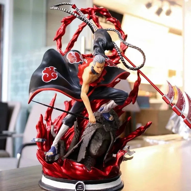 Action Figure de forma de Deus maligno Hidan Akatsuki de 36 cm