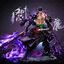 Action Figure 25 cm Anime One Piece Roronoa Zoro Figuras de ação PVC Coleção