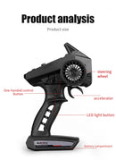 Carro com controle remoto LED Carros de alta velocidade Drift Monster Truck