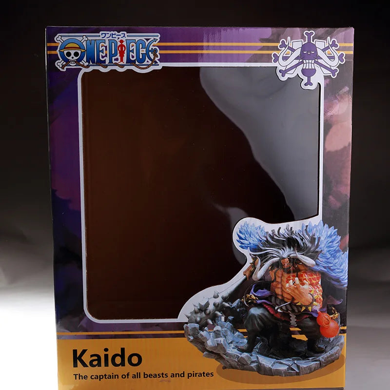 Action Figures Anime One Piece Tamanho Grande Kaido Quatro Imperadores 24 cm