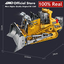 Escavadeira de controle remoto, veículo de esteira, trator de esteira, carro de construção