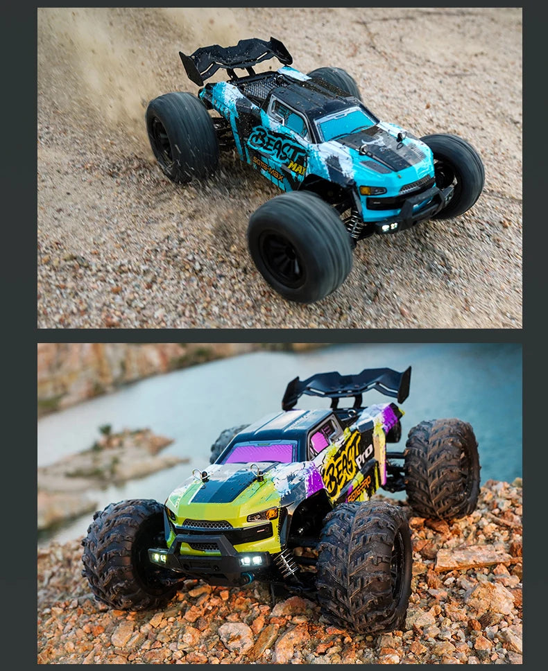 80 km/h carro de controle remoto de alta velocidade sem escova 4x4 off-road drift carro de corrida profissional 1:16 SG116PRO 40 km/h