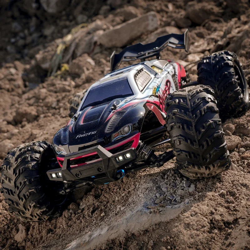 Carro com controle remoto LED Carros de alta velocidade Drift Monster Truck