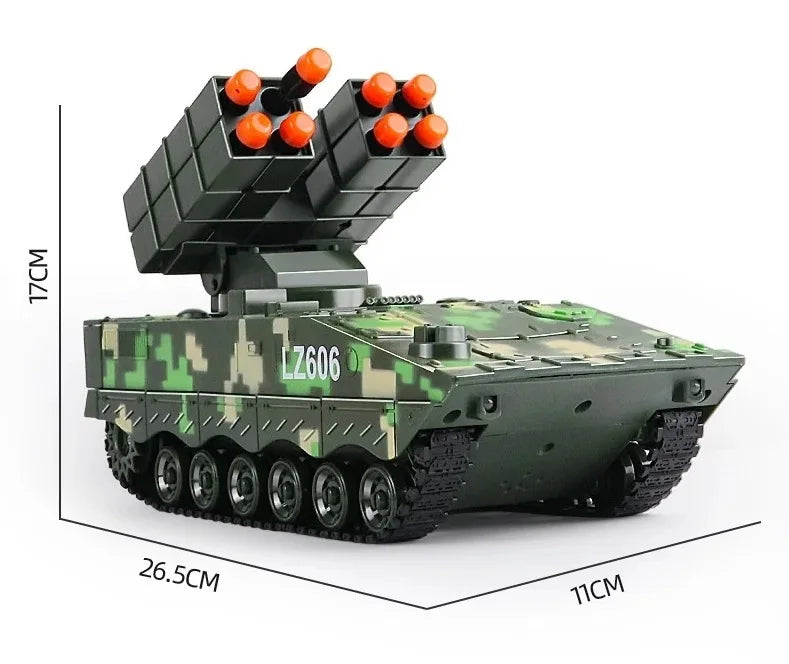 Carro de Controle Remoto Plataforma de Lançamento  Míssil