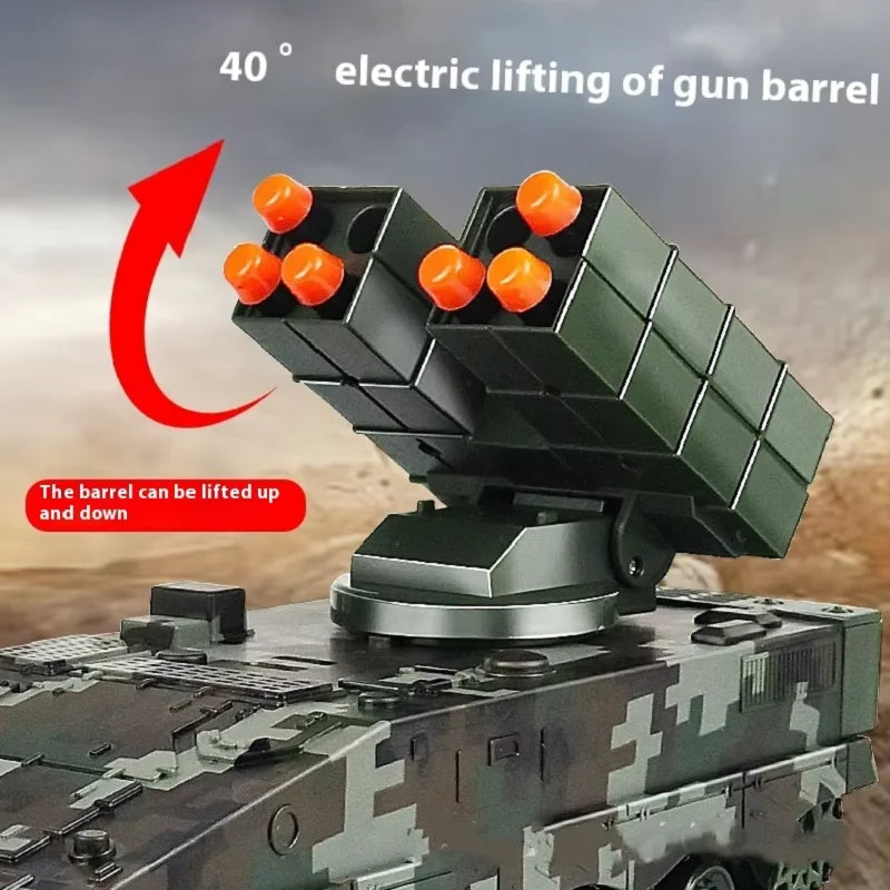 Carro de Controle Remoto Plataforma de Lançamento  Míssil