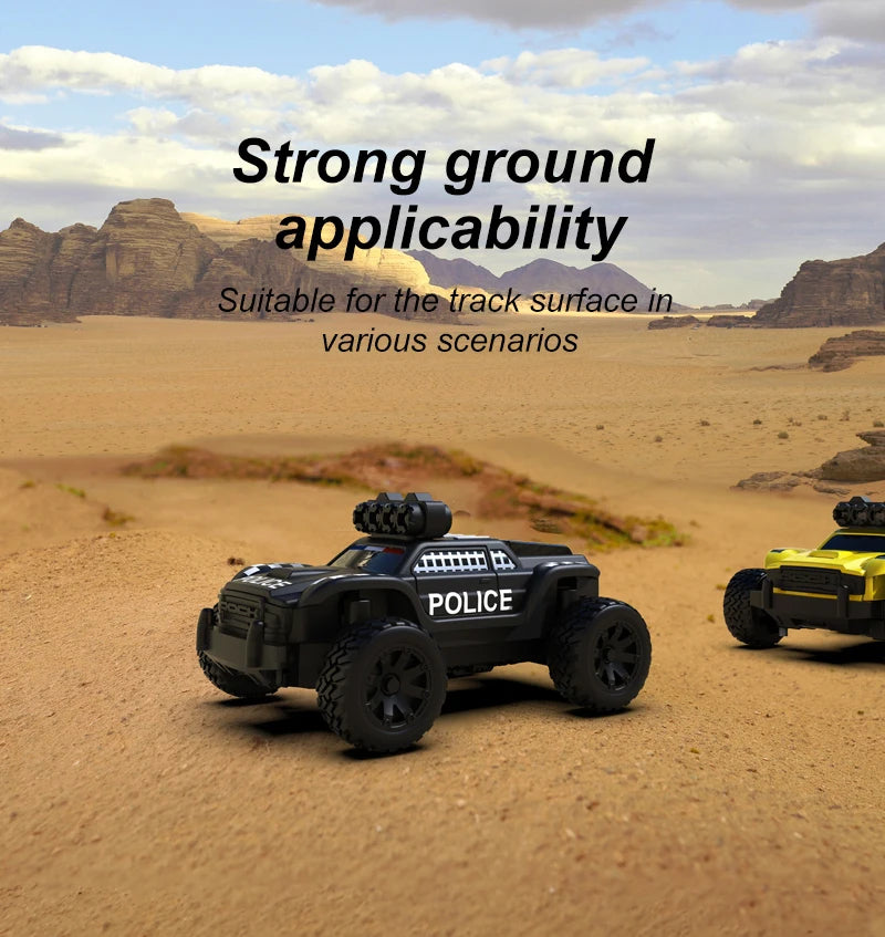 Mini Carro de Brinquedo RTR Totalmente Proporcional com Luzes
