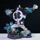 Figuras de ação de anime ONE PIECE Bartholemew Kuma One Piece PX-0 com LED que muda de mãos, coleção de modelos de PVC