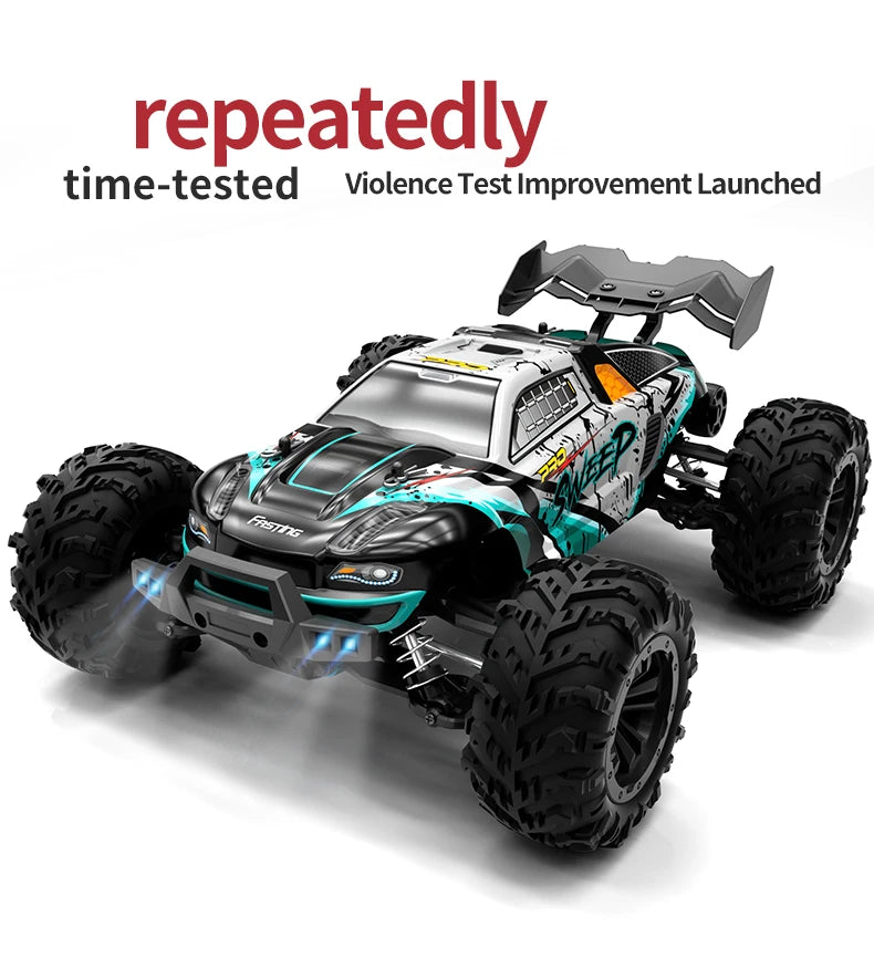 Carro com controle remoto LED Carros de alta velocidade Drift Monster Truck