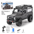Carro de controle remoto de escalada real com câmera Rc Car Off Road 4x4 Land Rover Defender D90 Modelo Rc Veículo Off-Road
