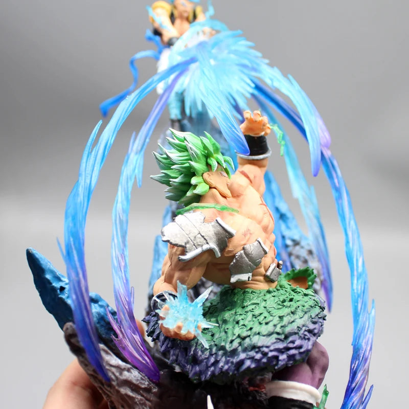 Dragon Ball Broly Gogeta action figure Broly Vs Gogeta 23 cm Modelo de Estatueta de PVC Coleção