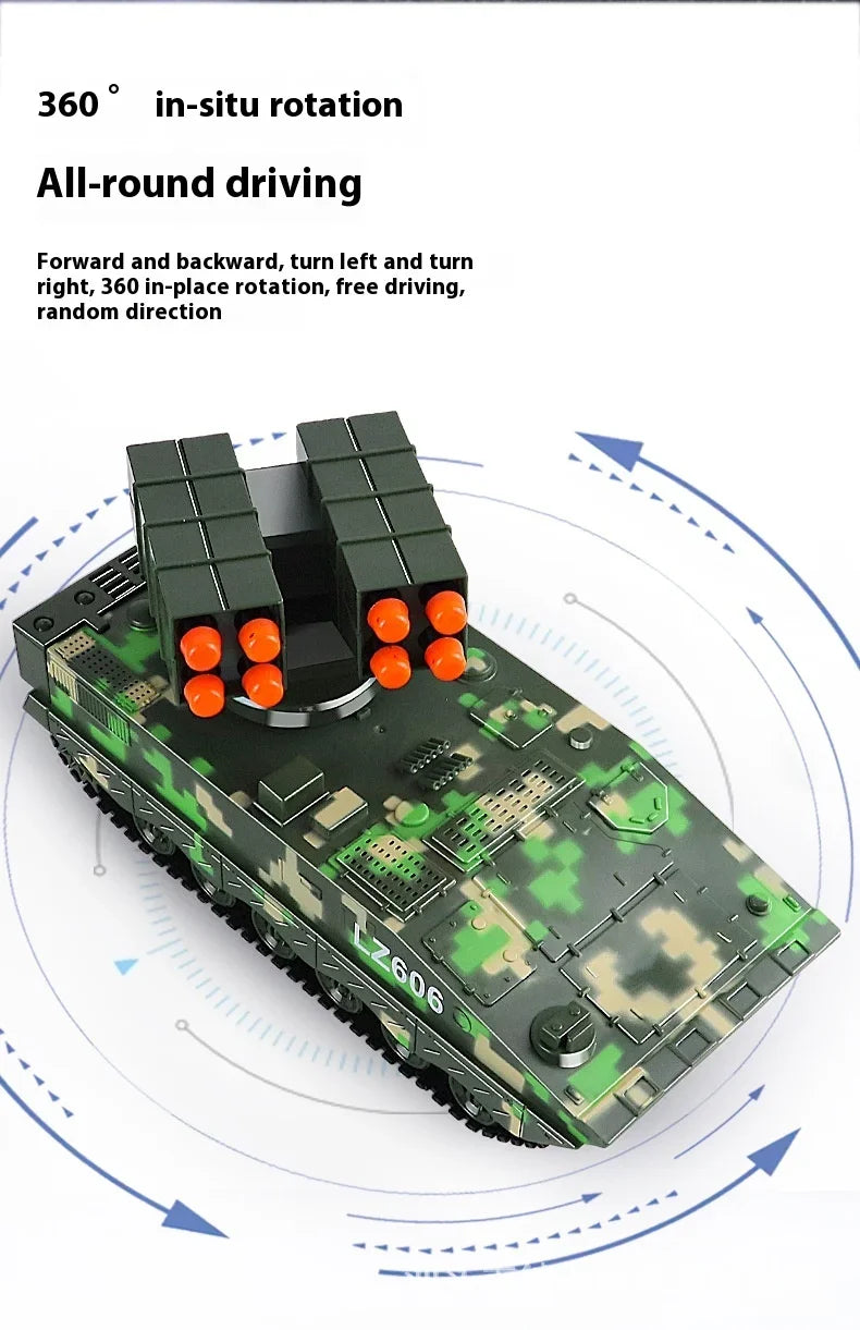Carro de Controle Remoto Plataforma de Lançamento  Míssil