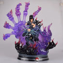 Action Figure Uchiha Sasuke Susanoo Rikudousennin Modelo Iluminado 35 cm