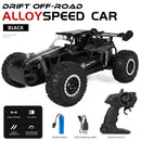 Carro RC 1:16 2WD com luz LED 2.4G 20 km/h de alta velocidade off-road escalada carro de controle remoto