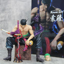 Action Figures Zoro One Piece de 15 cm, 2 cabeças