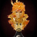 Action Figures Naruto Uchiha Sasuke Namikaze Minato Uchiha Obito Tsunade Estátua Coleção