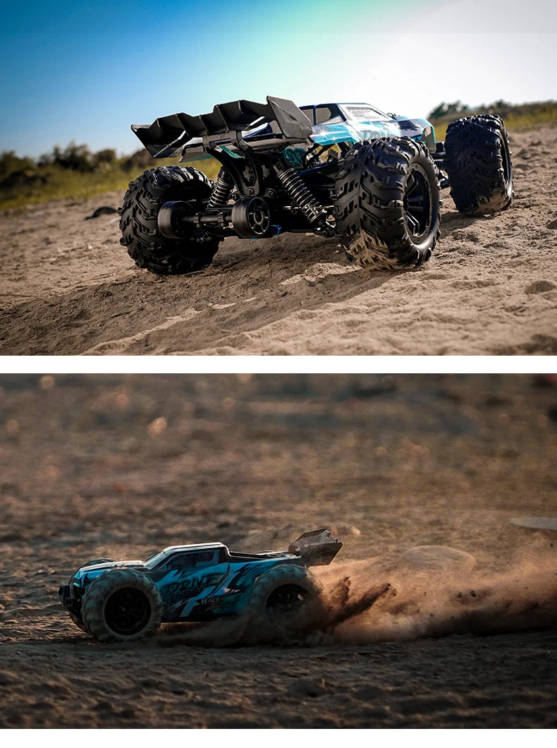 Carro com controle remoto LED Carros de alta velocidade Drift Monster Truck