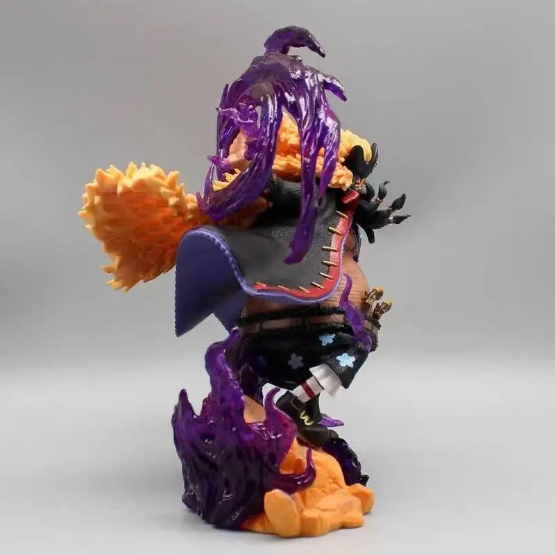 22 cm Barba Negra Marshall D Teach Figuras Mangá One Piece Anime Figura Barba Negra GK Estátua Modelo Coleção
