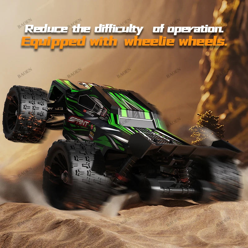 85 km/h carro de controle remoto de alta velocidade sem escova 4x4 off-road drift carro de corrida profissional