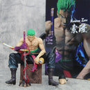 Action Figures Zoro One Piece de 15 cm, 2 cabeças