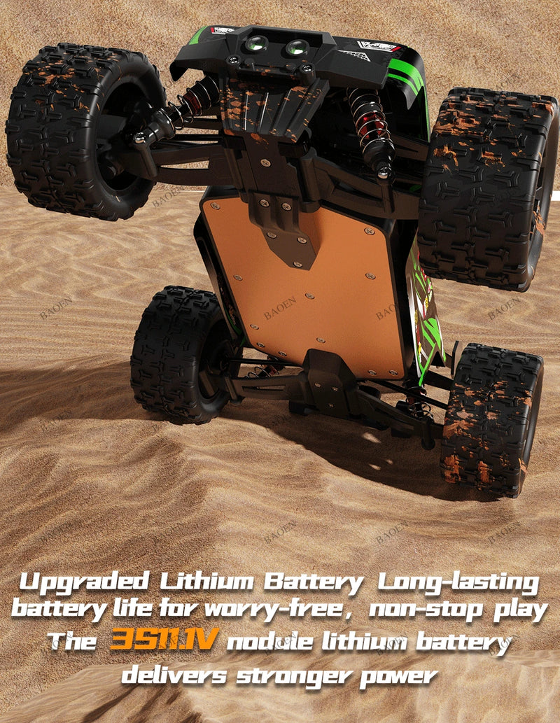 85 km/h carro de controle remoto de alta velocidade sem escova 4x4 off-road drift carro de corrida profissional