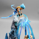 Dragon Ball Broly Gogeta action figure Broly Vs Gogeta 23 cm Modelo de Estatueta de PVC Coleção