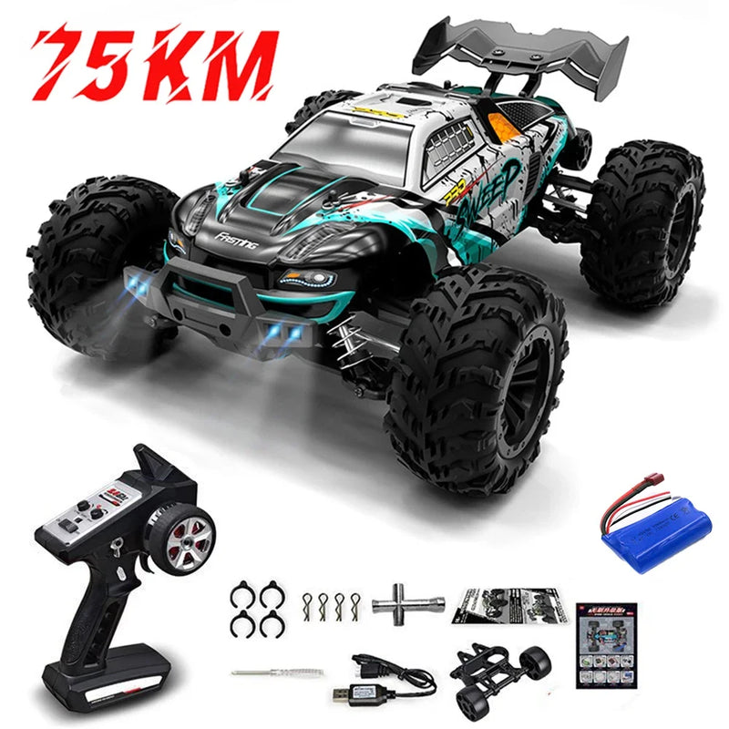 Carro com controle remoto LED Carros de alta velocidade Drift Monster Truck