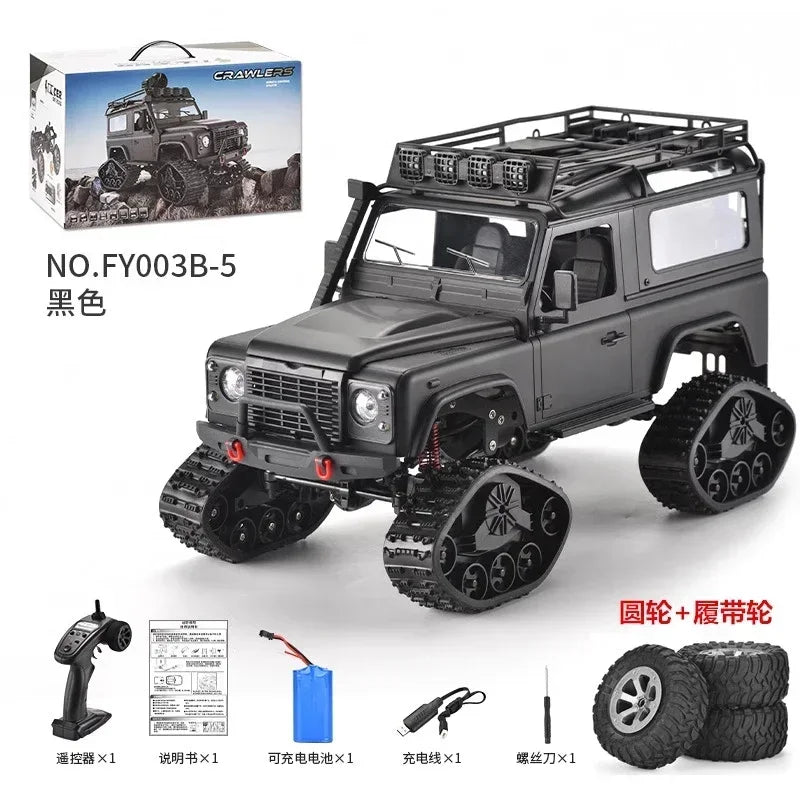 Carro de controle remoto de escalada real com câmera Rc Car Off Road 4x4 Land Rover Defender D90 Modelo Rc Veículo Off-Road