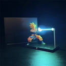 DRAGON BALL Son Goku Kamehameha lâmpada noturna decoração de mesa