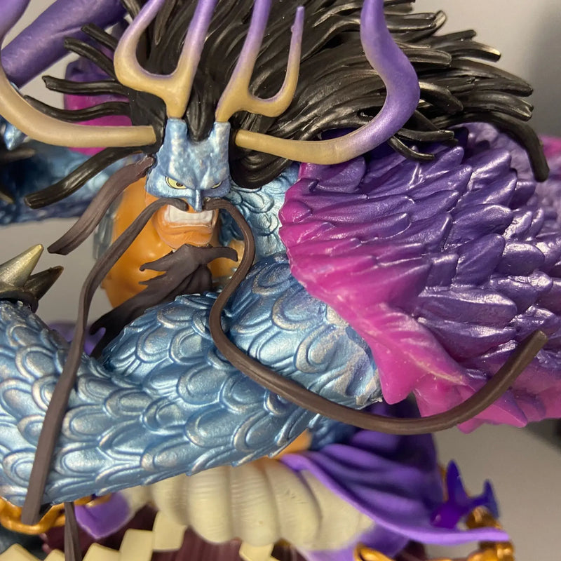 Action Figures 30 cm One Piece Kaido Quatro Imperadores Bestas Piratas