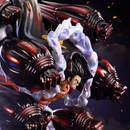 Action Figures de anime One Piece Luffy Monkey D. Luffy Gear 4