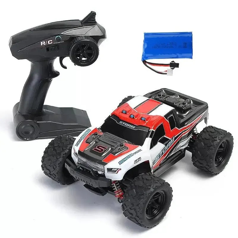 Carro de controle remoto 2,4 GHz RC carro todo-terreno 45 km/h 1:18 Caminhão off-road