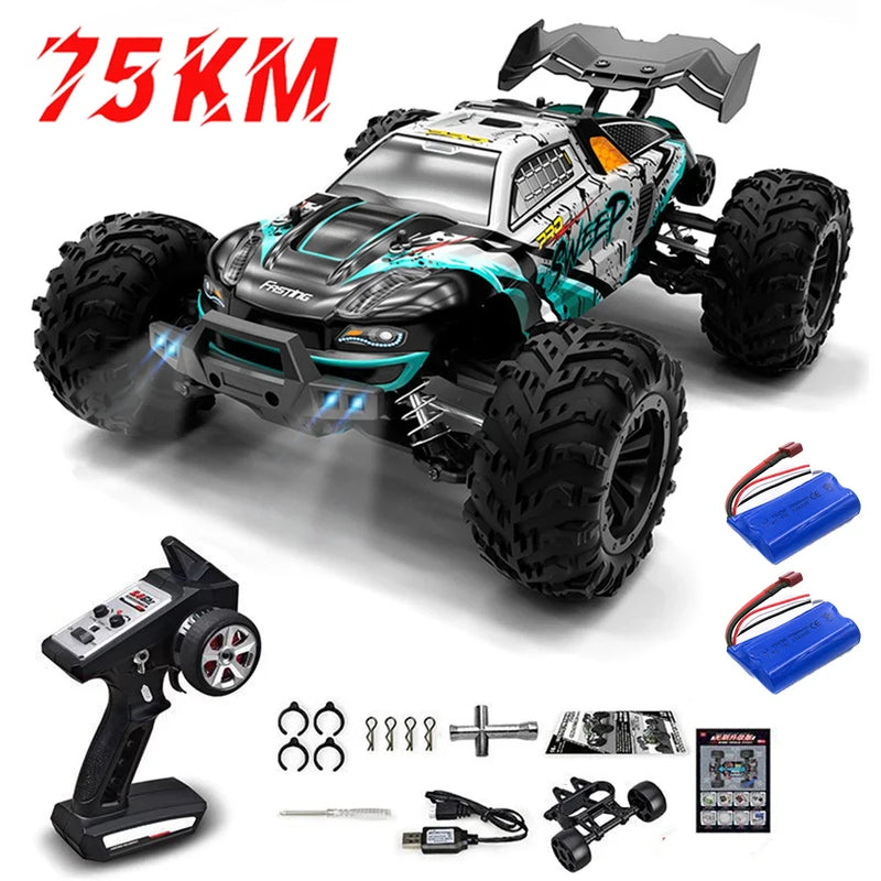 Carro com controle remoto LED Carros de alta velocidade Drift Monster Truck