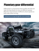 Carro com controle remoto LED Carros de alta velocidade Drift Monster Truck