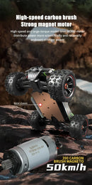 Carro de Controle Remoto com LED  de alta velocidade Drifting Monster 4x4 Truck