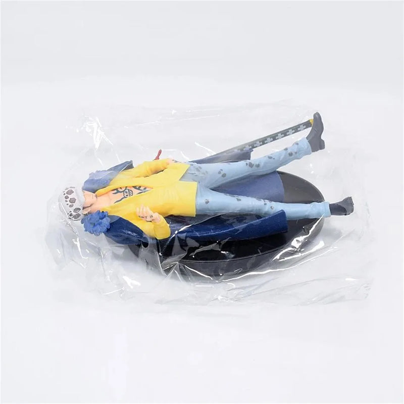 Action figure Luffy de 18 cm, Roronoa Zoro três lâminas,