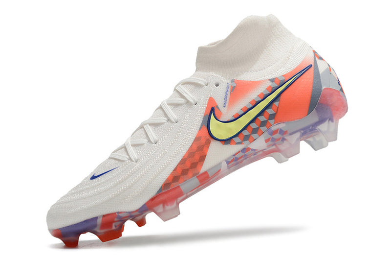 Chuteira Nike Phantom Luna Elite Campo / Branco Geométrico