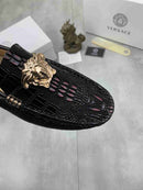 Mocassim Versace / Black / Black
