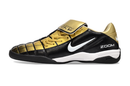 Chuteira Nike Total 90 - Preto/Dourado