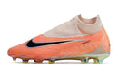 Chuteiras de Futebol Nike Phantom GX Elite FG - Laranja/Preto/Prata