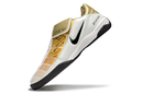 Chuteira Nike Total 90 - Branco/Dourado